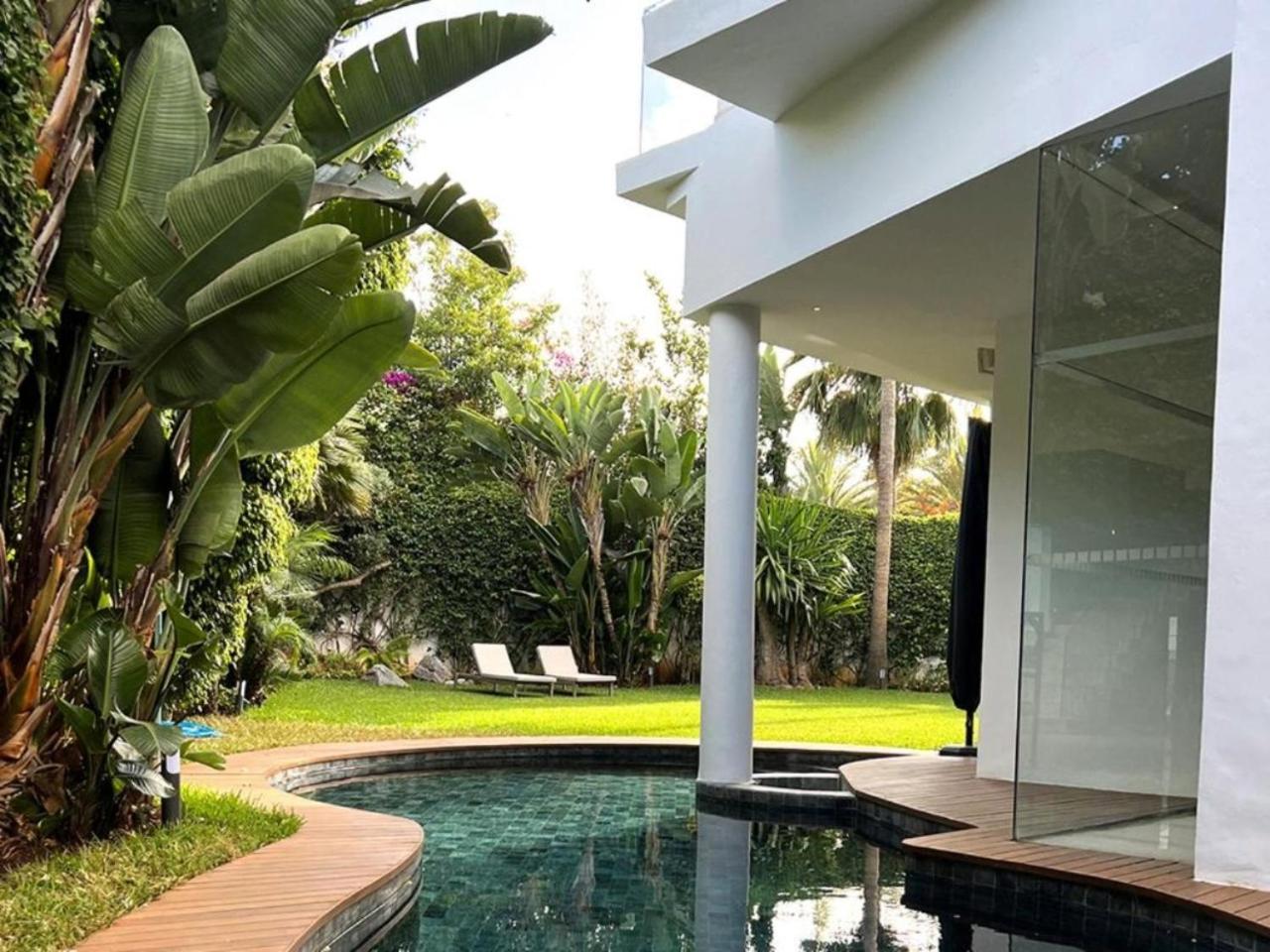 Villa De Luxe Avec Piscine Privee Au Coeur De Casablanca, Maroc 외부 사진